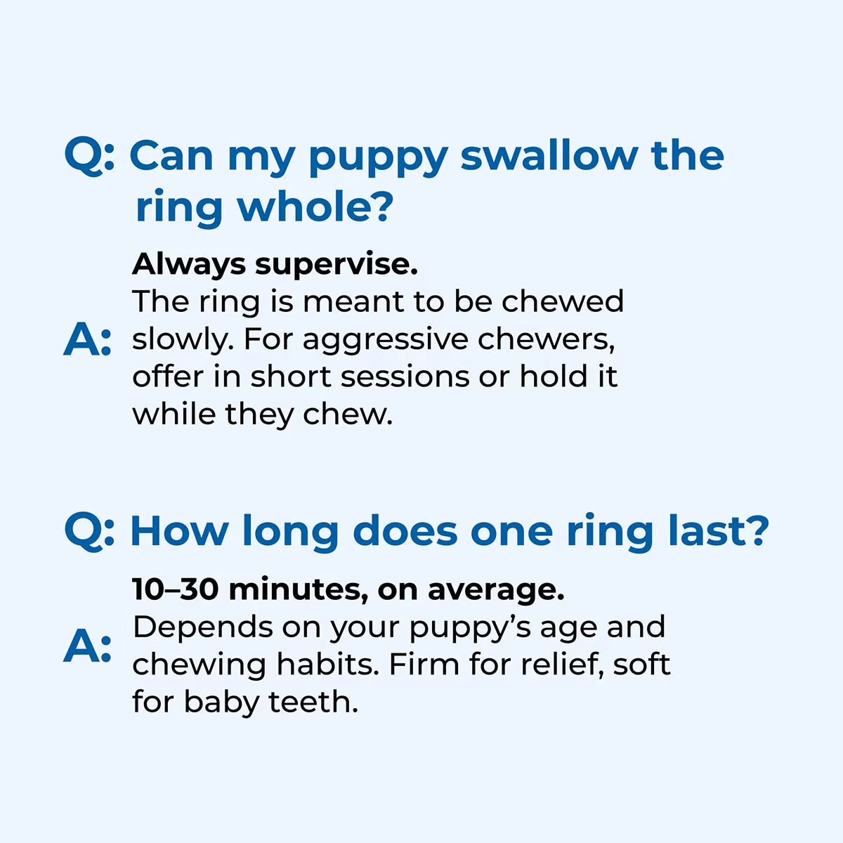 Puppy Teething Rings, Dried Chew Rings for Puppy Dogs, Peanut Butter Flavor, 6 Rings, 7.2 Oz, for Small and Large Dogs, Natural Puppy Chew Toys Alternative for Teething Discomfort