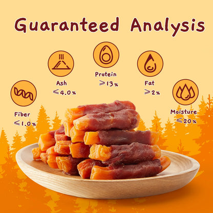 Duck & Sweet Potato Dog Treats, Healthy Nutritious Snacks Chewy for All Dogs, 10.6 Oz