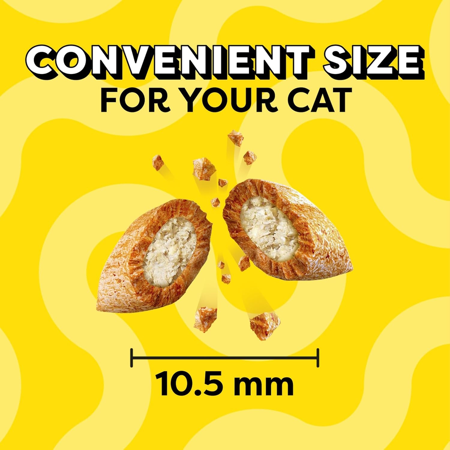 Cat Treats, Classic Crunchy and Soft Cat Treats, Catnip Fever Flavor, Catnip Treats, 3 Oz. Pouch (Pack of 12)