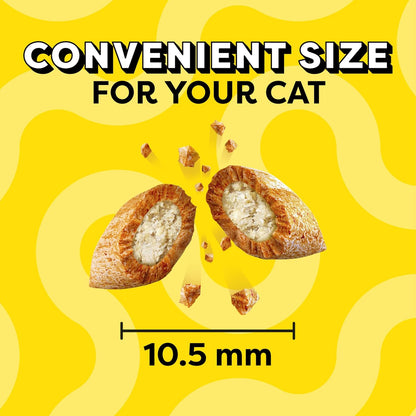 Cat Treats, Classic Crunchy and Soft Cat Treats, Catnip Fever Flavor, Catnip Treats, 3 Oz. Pouch (Pack of 12)