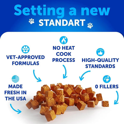 Flea Treatment for Cats Natural Flea and Tick Prevention Supplement for Cats Kittens Chewable Daily Oral Pills with Vitamins 135 Soft Chews Skin & Coat Dental Treats Digestion Made in USA